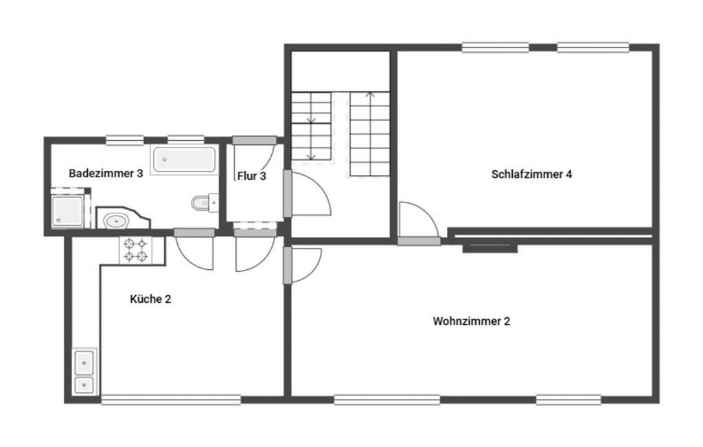 Grundriss Skizze EG