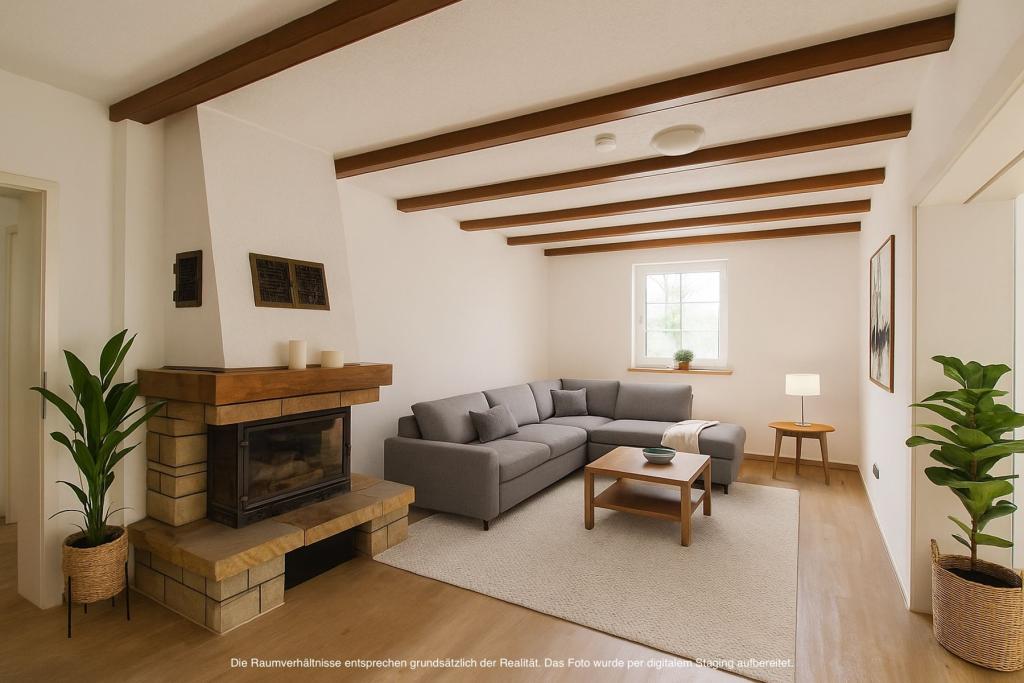 Wohnbereich mit Kamin (KI)