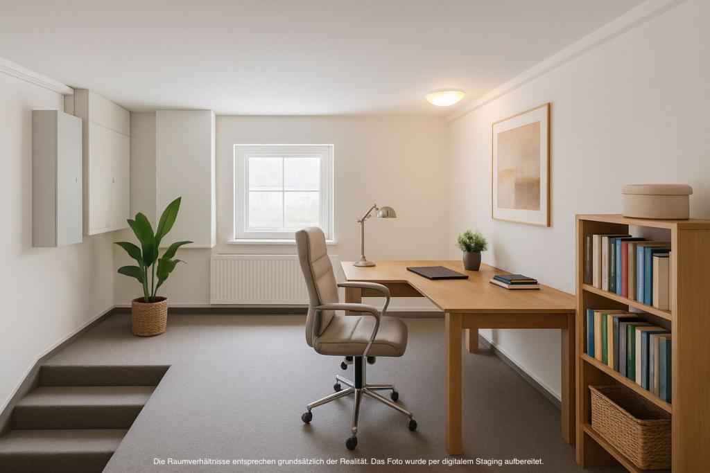 Arbeitsbereich im UG (KI)