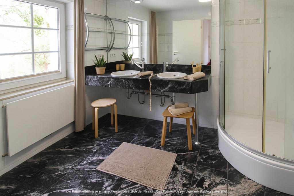 Badezimmer im OG (KI)