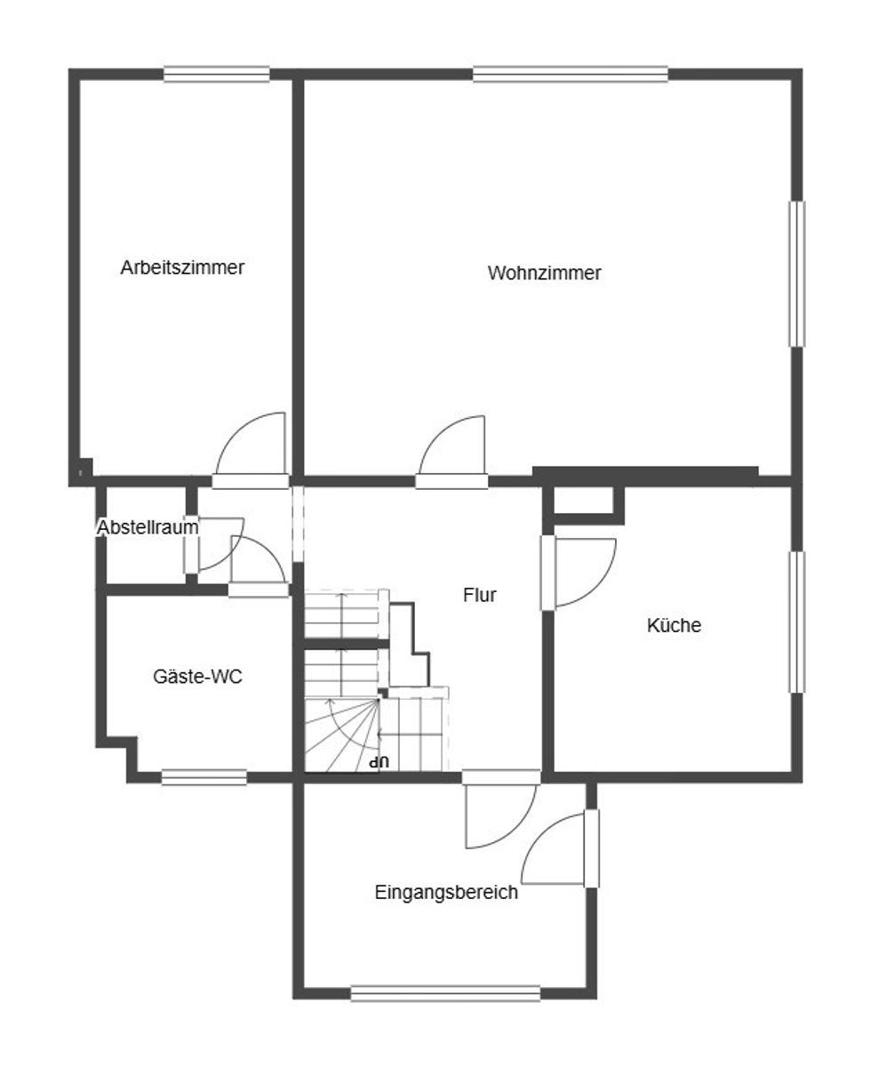 Grundriss Skizze EG