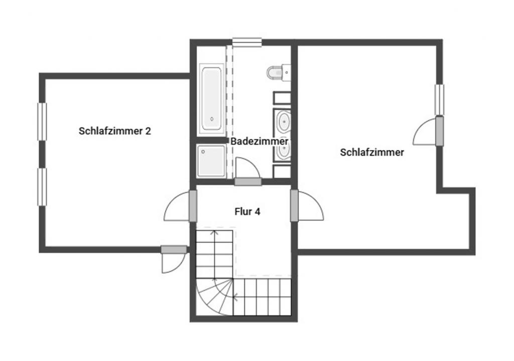 Grundriss Skizze DG