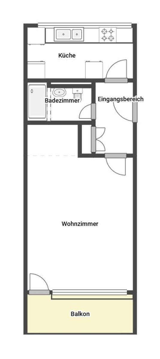 Grundriss Skizze
