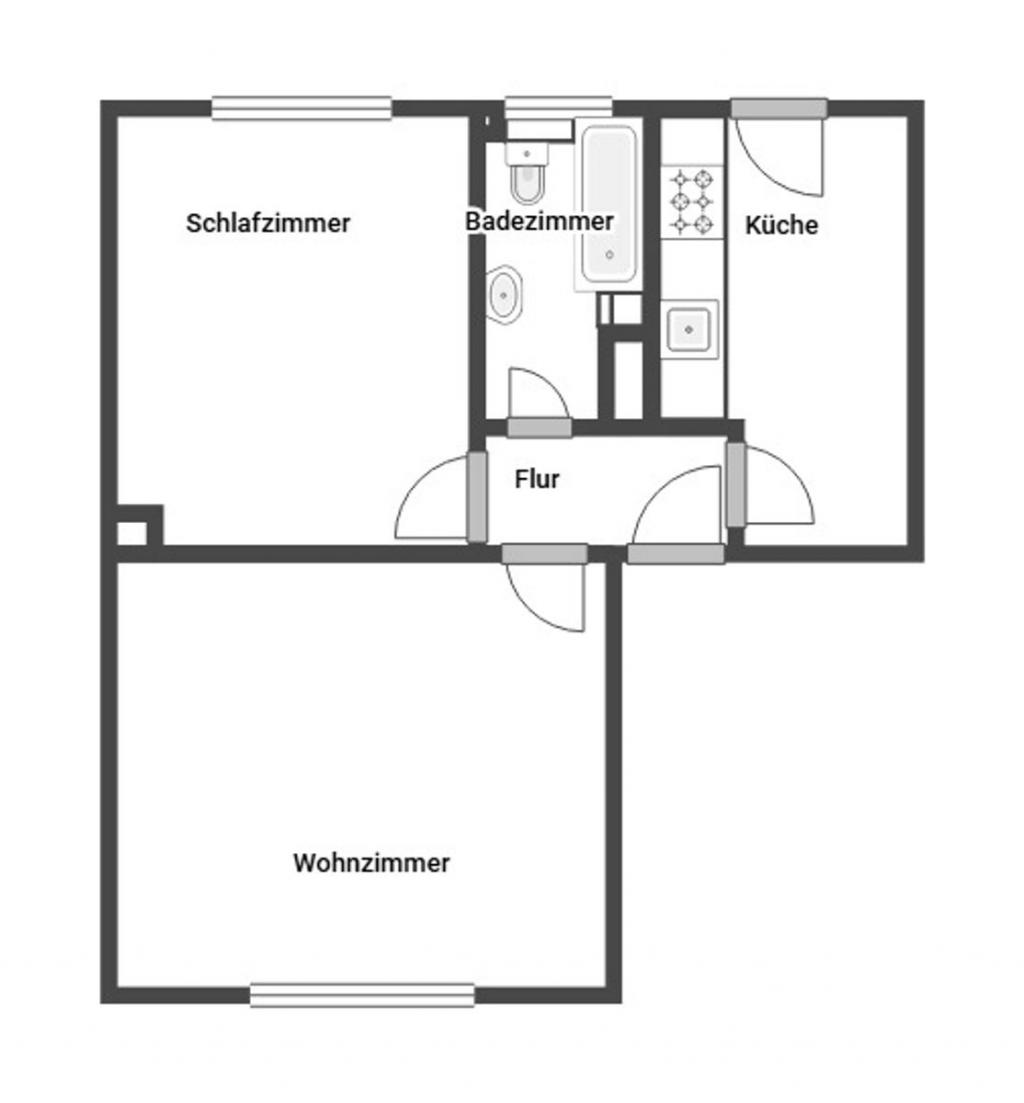 Grundriss Skizze