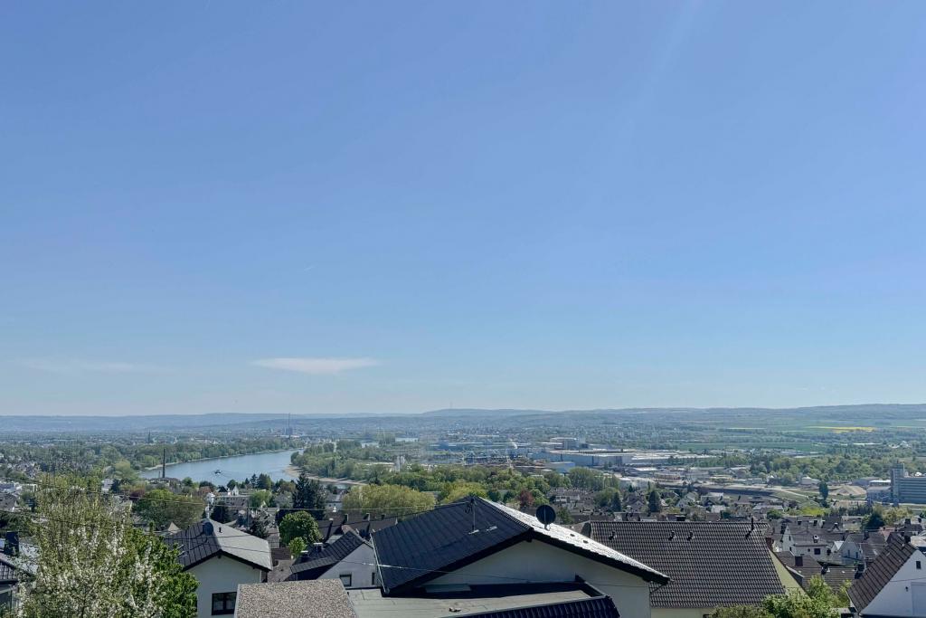 Aussichtspunkt über dem Haus