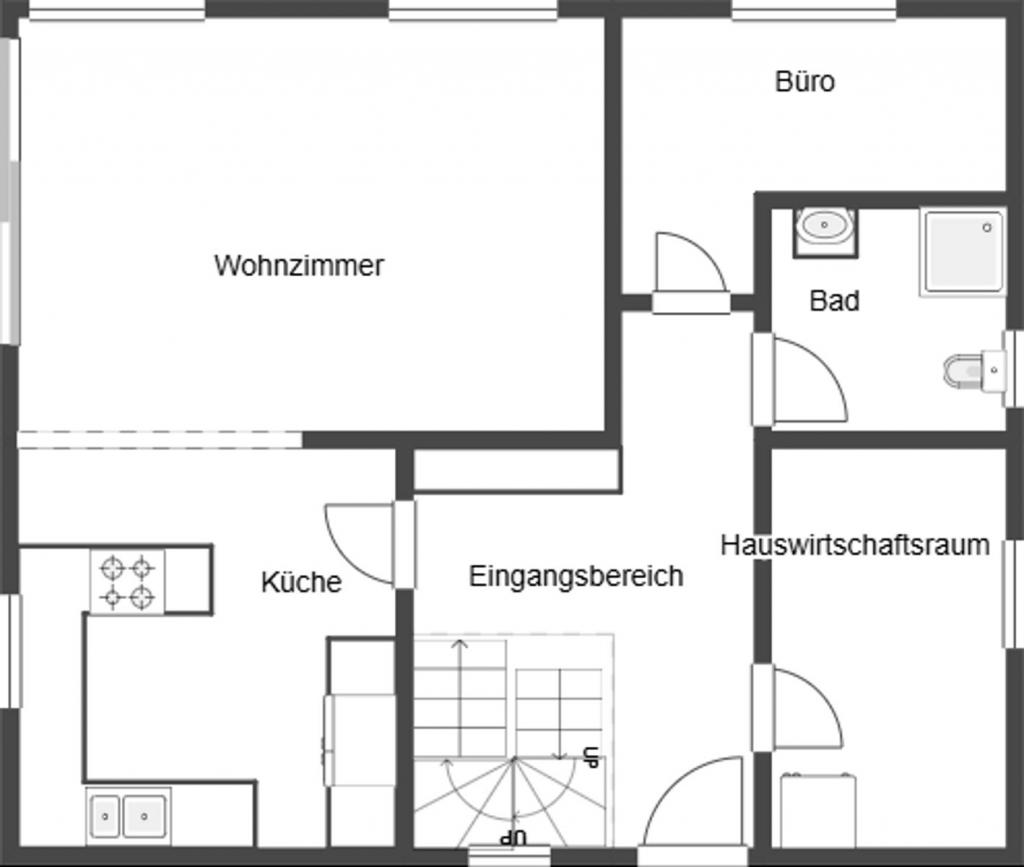 Grundriss Skizze EG