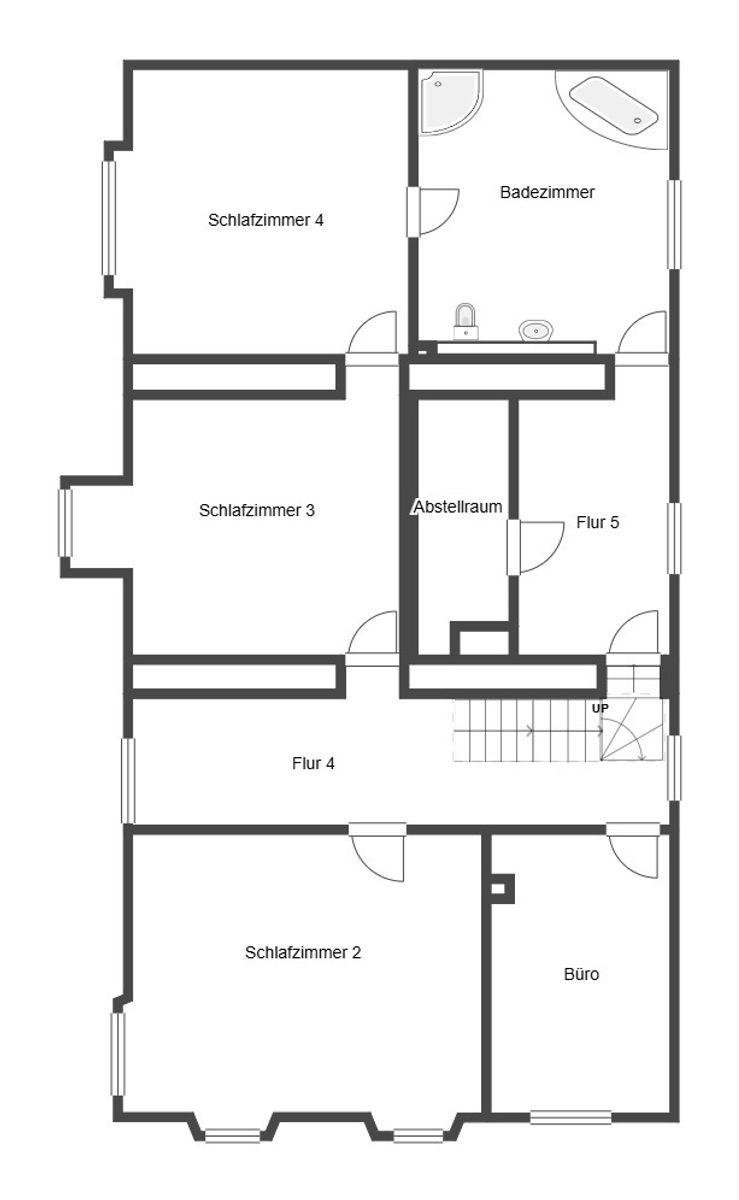 Grundriss Skizze OG