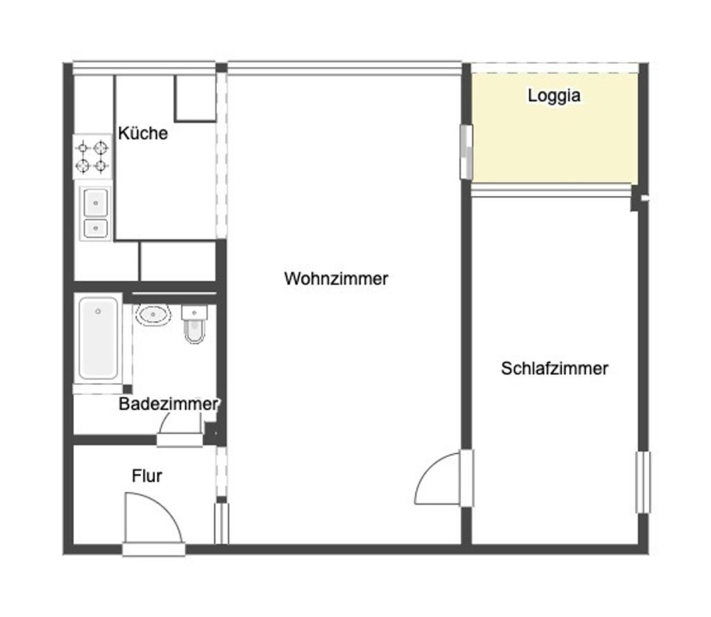 Grundriss Skizze