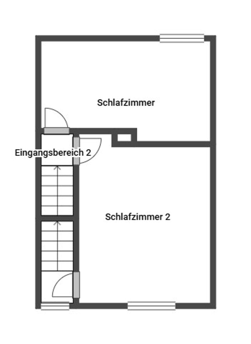 Grundriss Skizze 1. OG