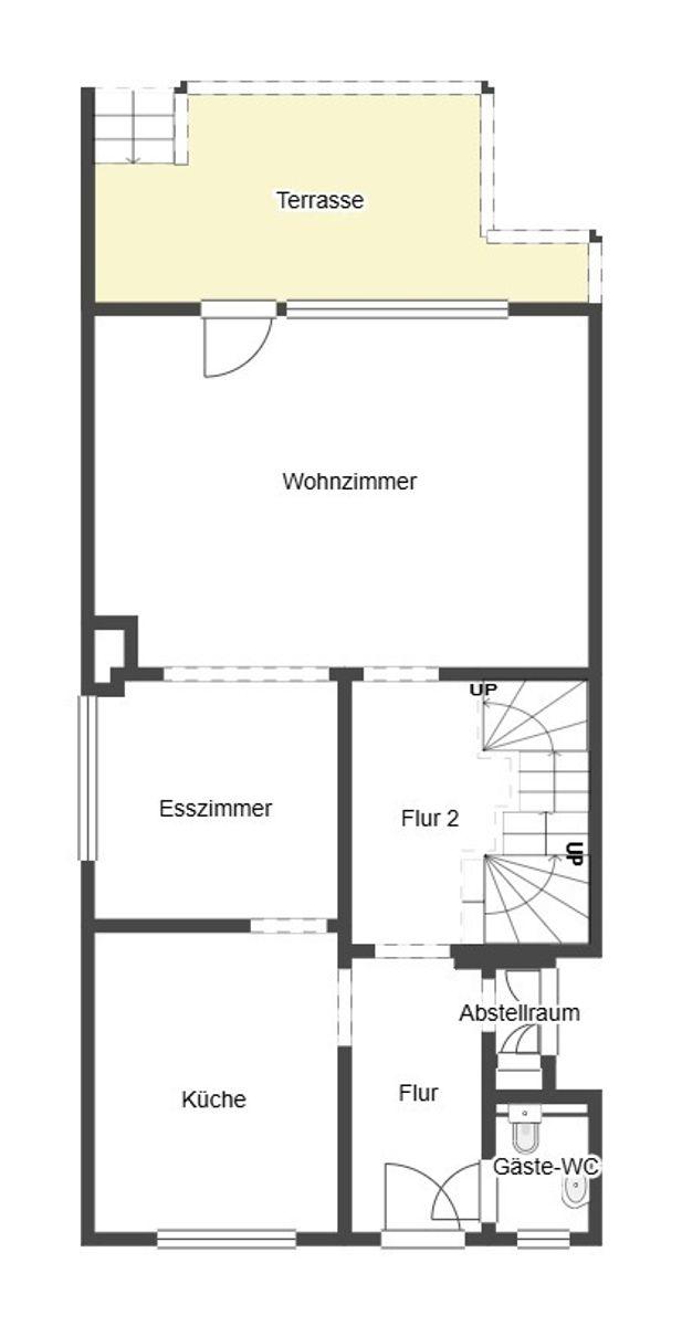 Grundriss Skizze EG