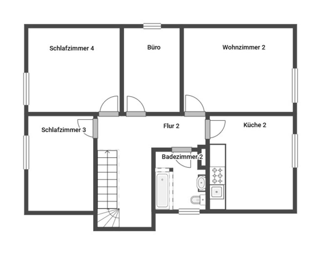 Grundriss Skizze OG