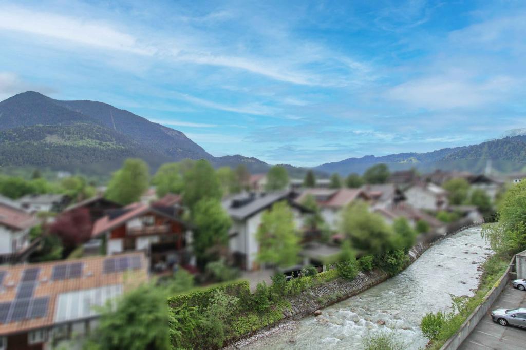 Ausblick Balkon