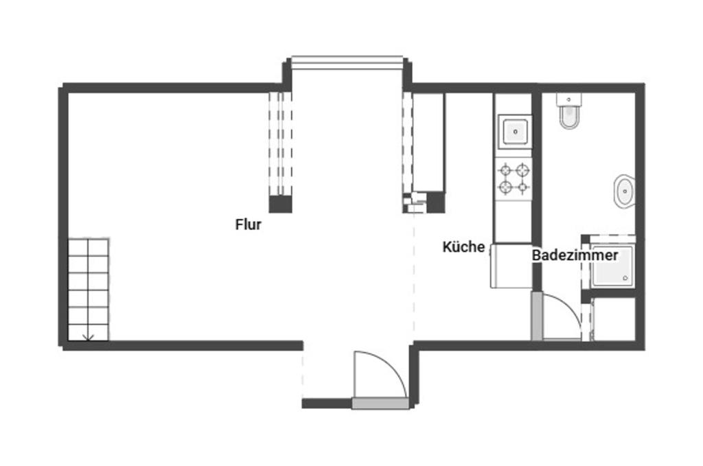 Grundriss Skizze EG