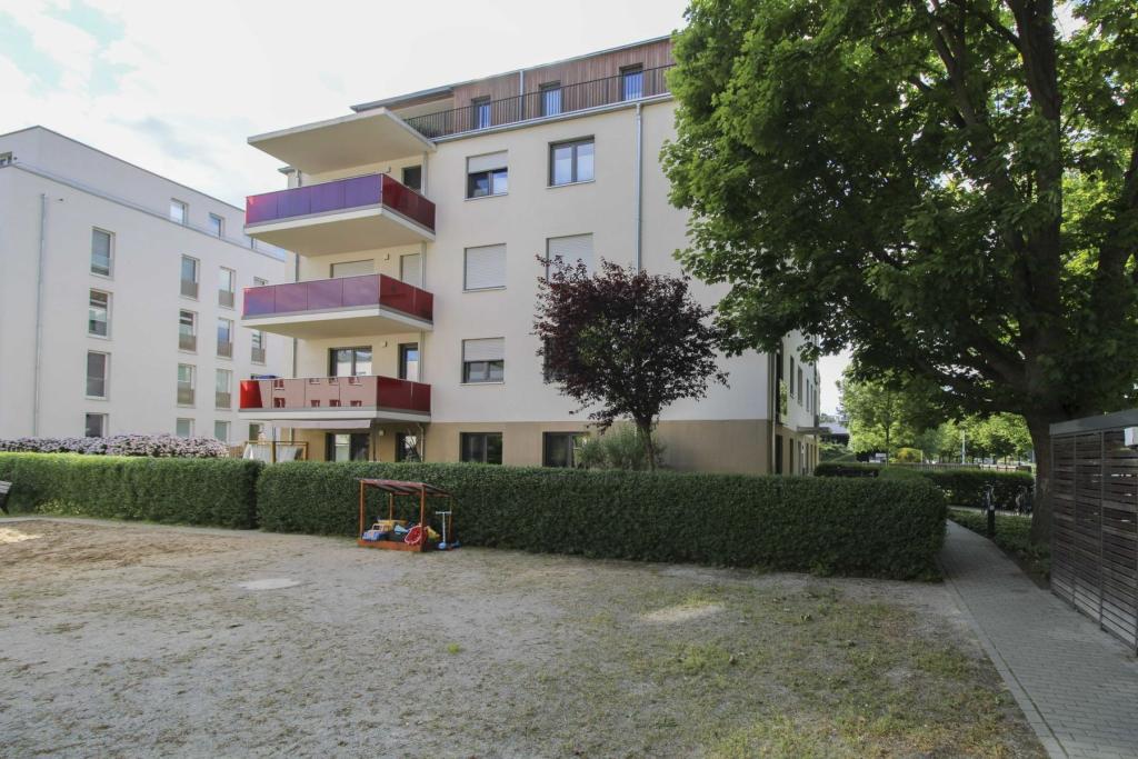 Rücksicht mit Blick vom Spielplatz