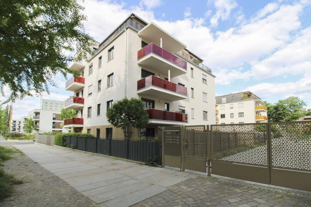 Rückansicht von Franklinstraße