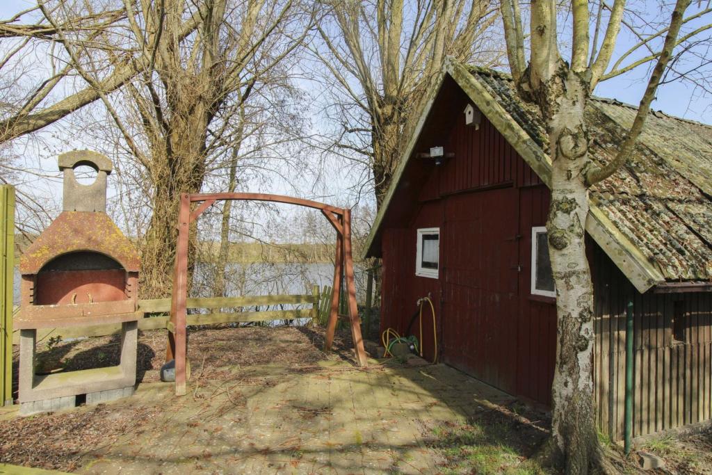 Hütte mit Grill und Ausblick