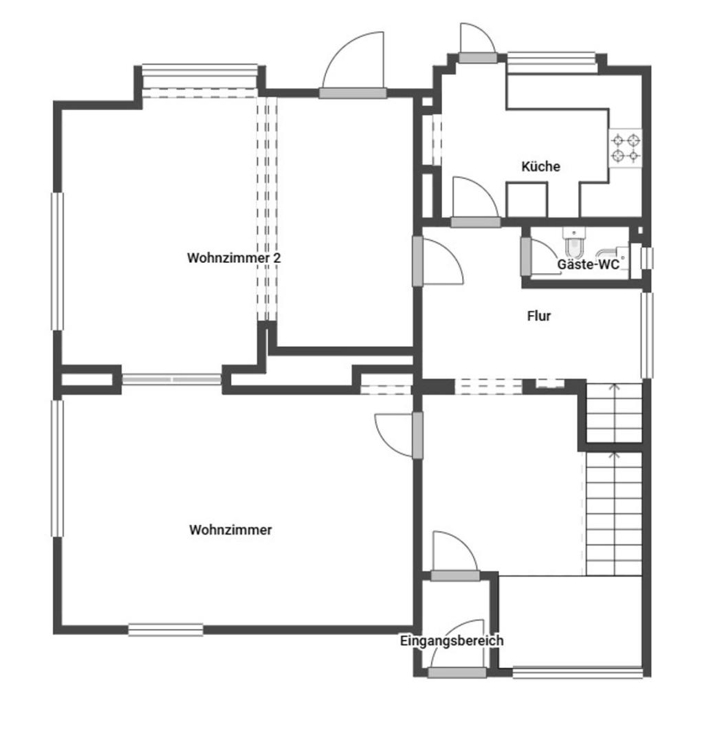 Grundriss Skizze EG