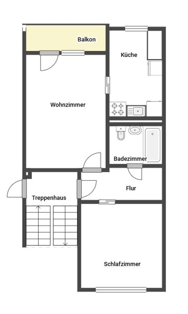 Grundriss Skizze