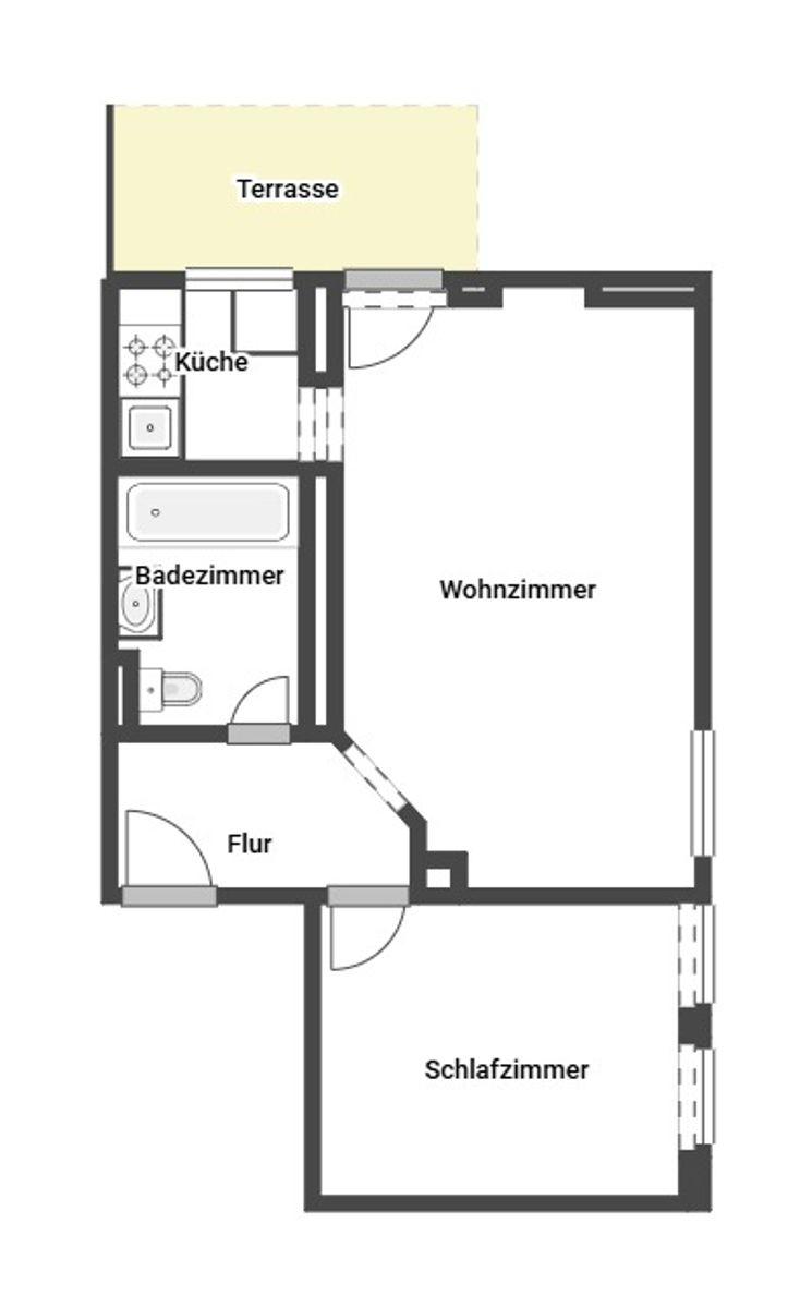 Grundriss Skizze