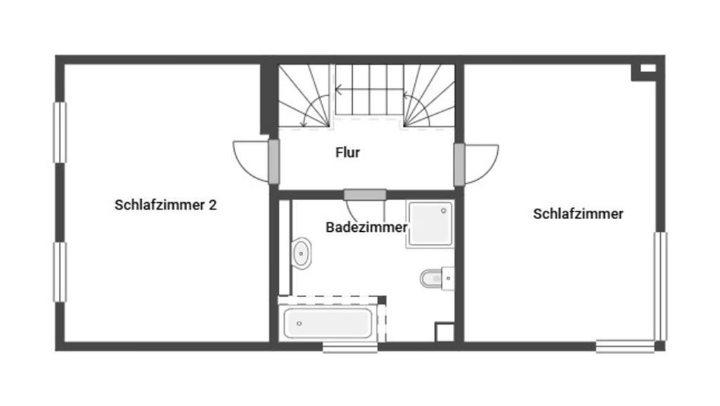 Grundriss Skizze 1.OG