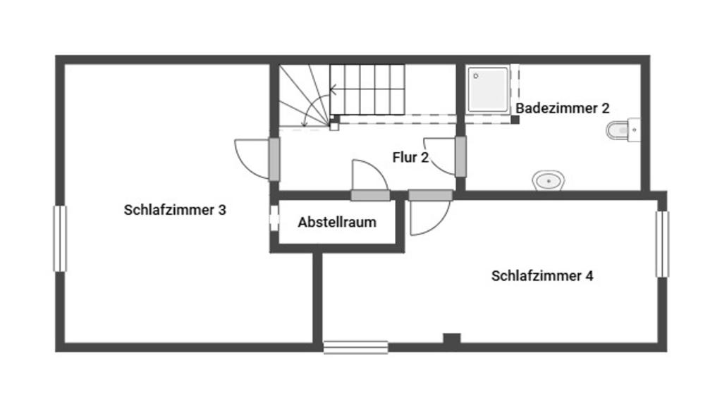 Grundriss Skizze 2.OG