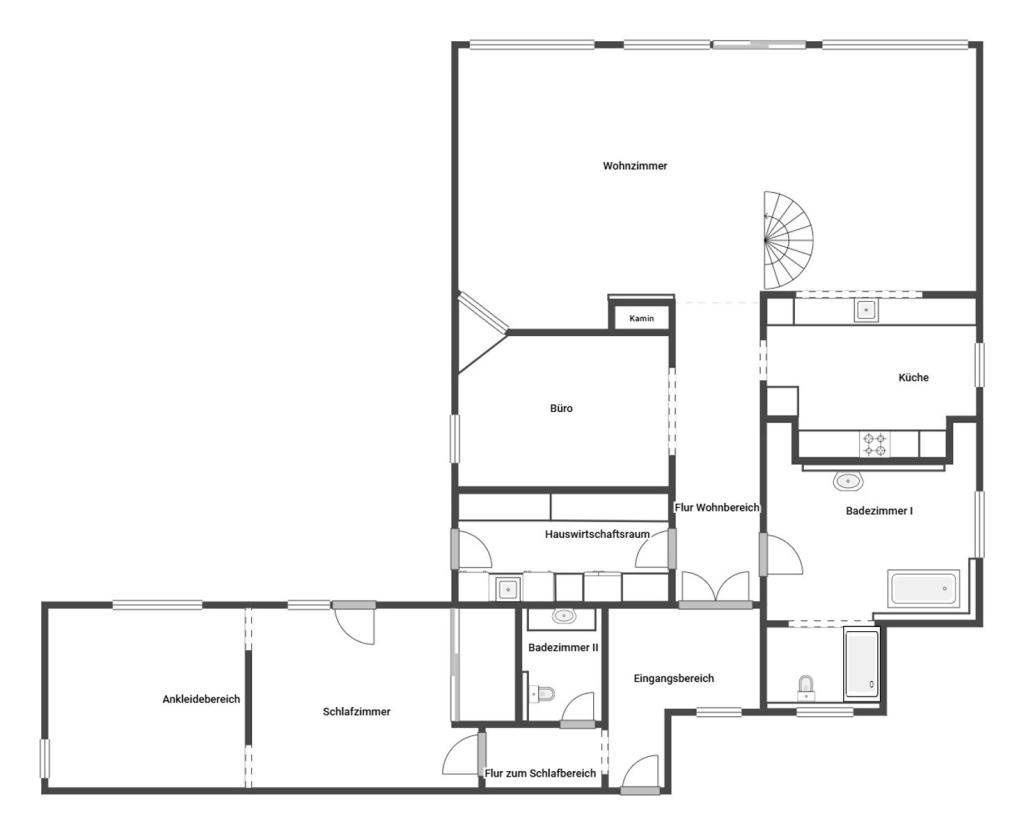 Grundriss Skizze 2.OG