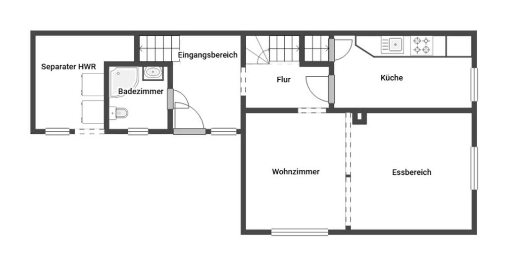 Grundriss Skizze EG