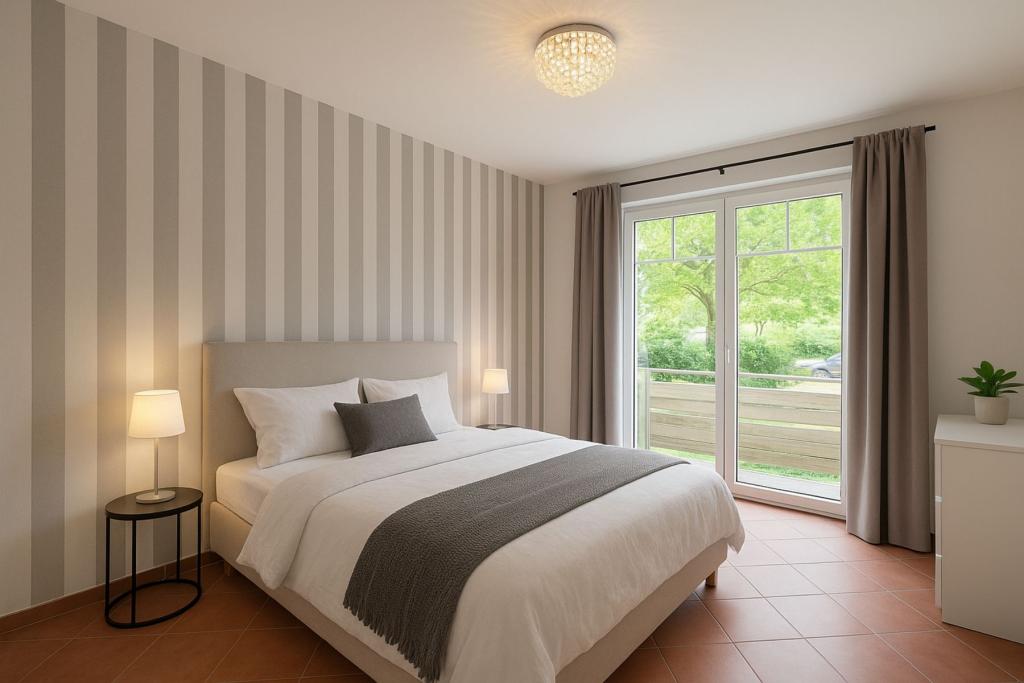 Einrichtungsbeispiel für das Schlafzimmer