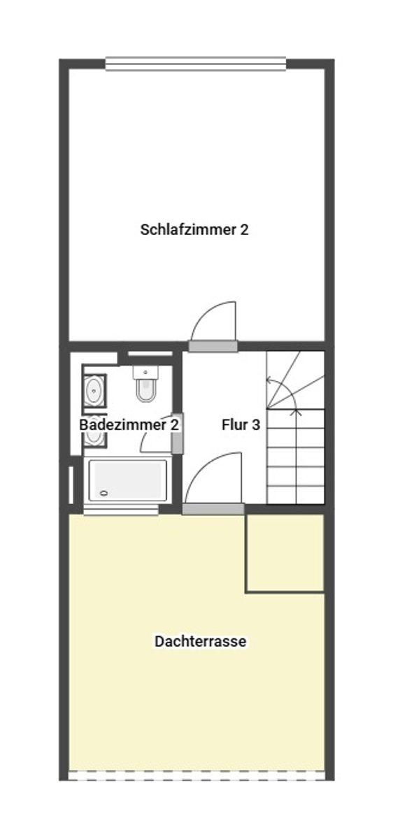 Grundriss Skizze 2.OG