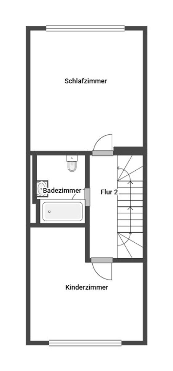Grundriss Skizze 1.OG