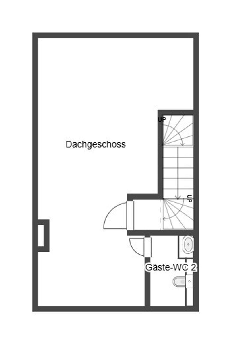 Grundriss Skizze DG