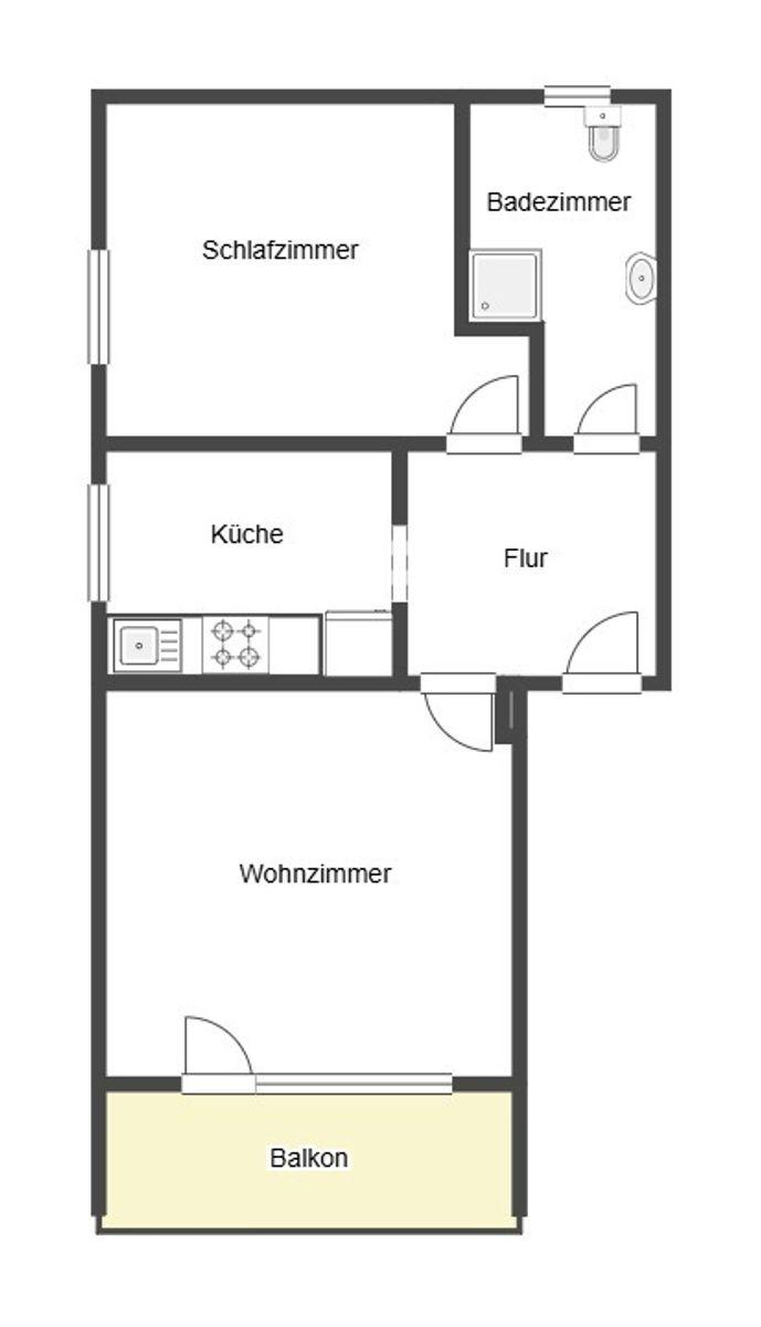 Grundriss Skizze