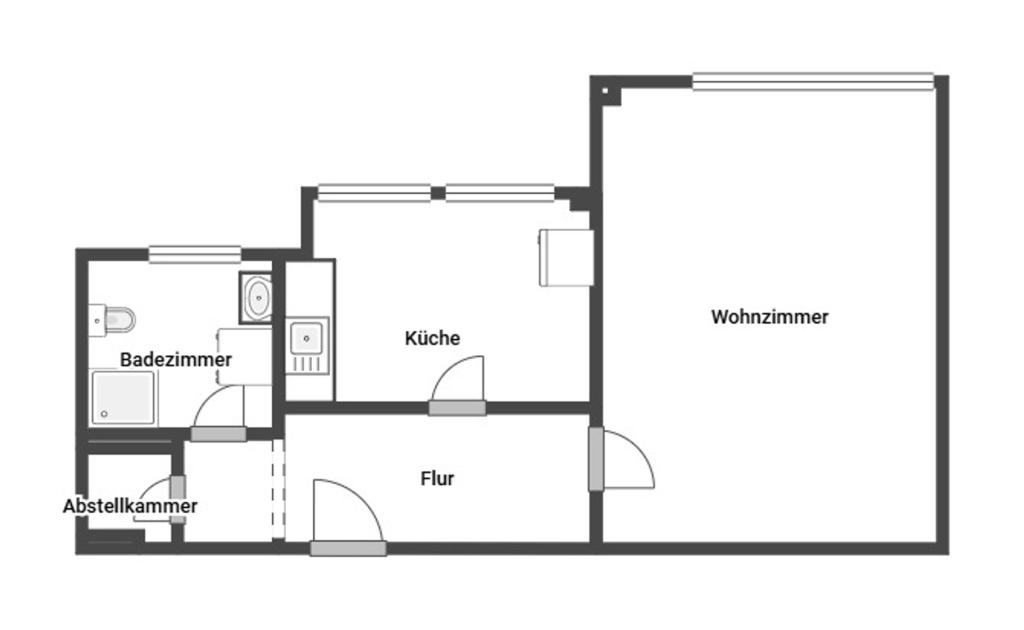 Grundriss Skizze