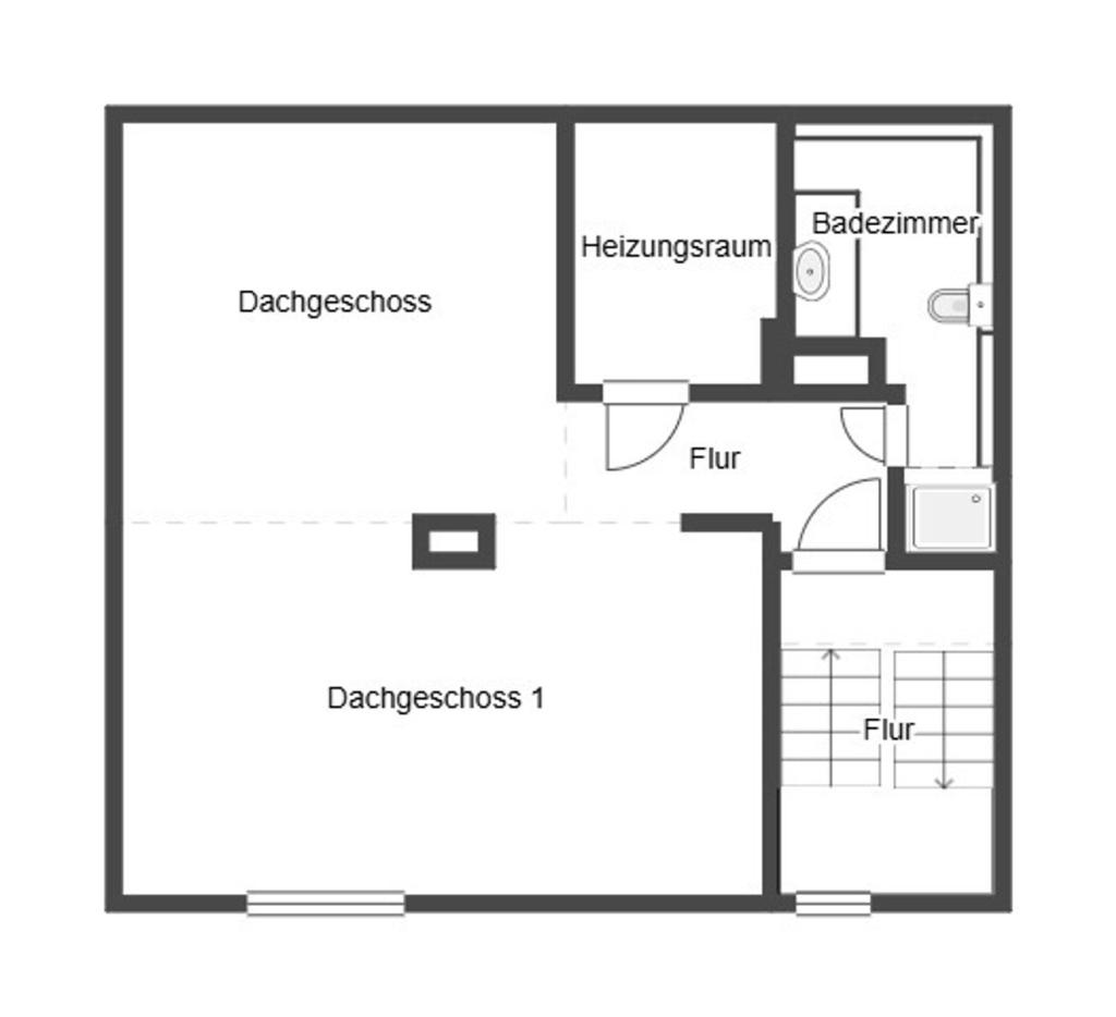 Grundriss Skizze DG