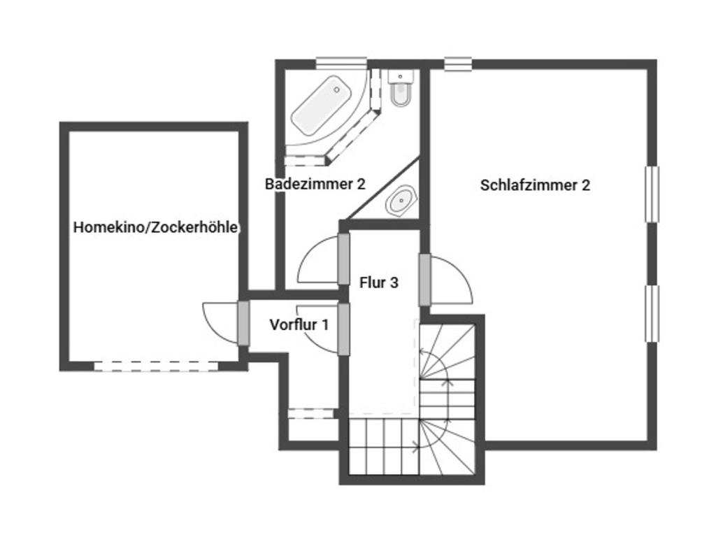 Grundriss Skizze OG