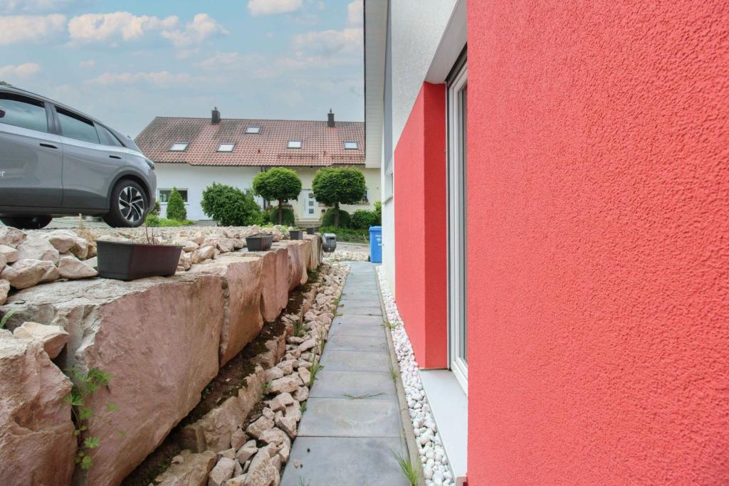 Laufweg zur Terrasse
