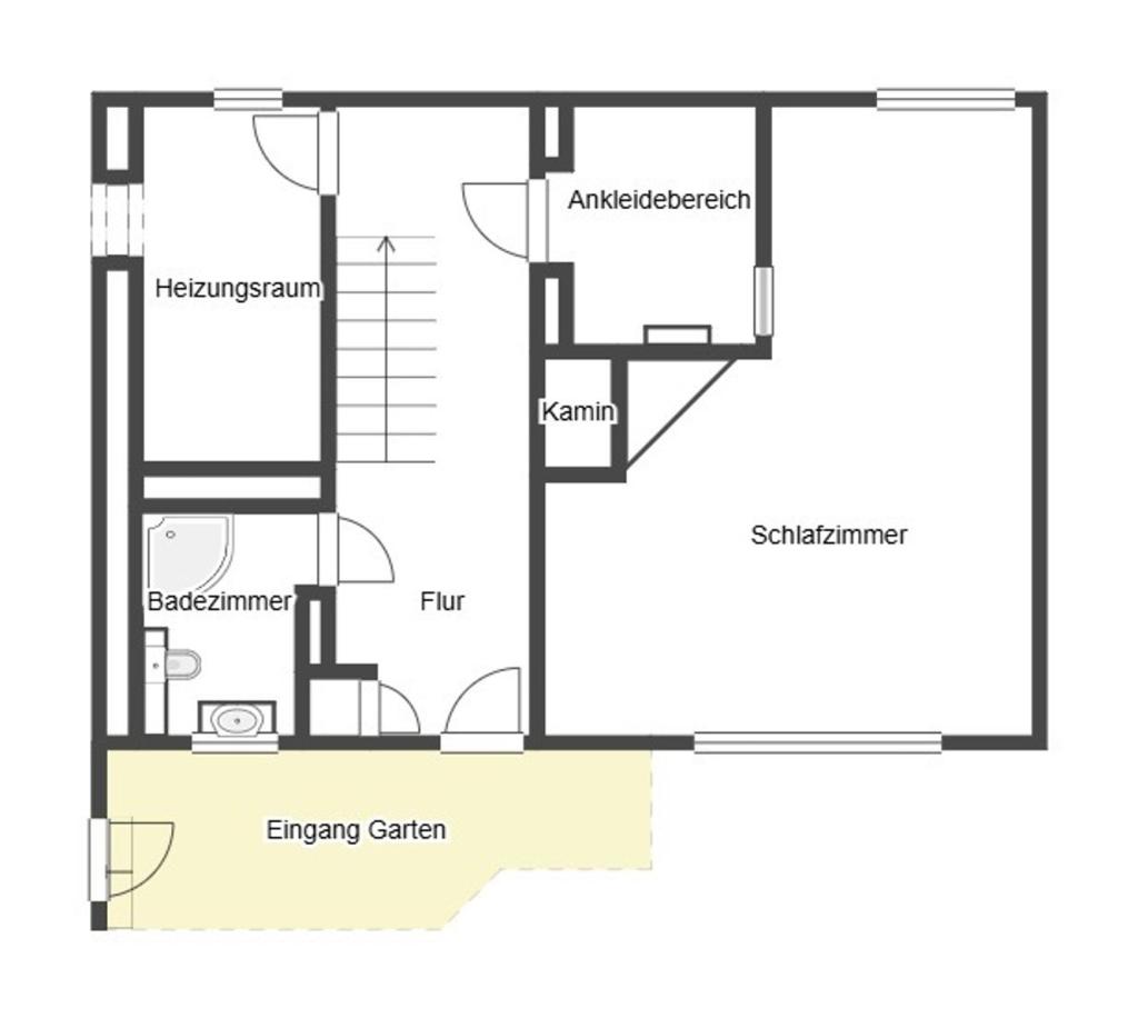 Grundriss Skizze EG