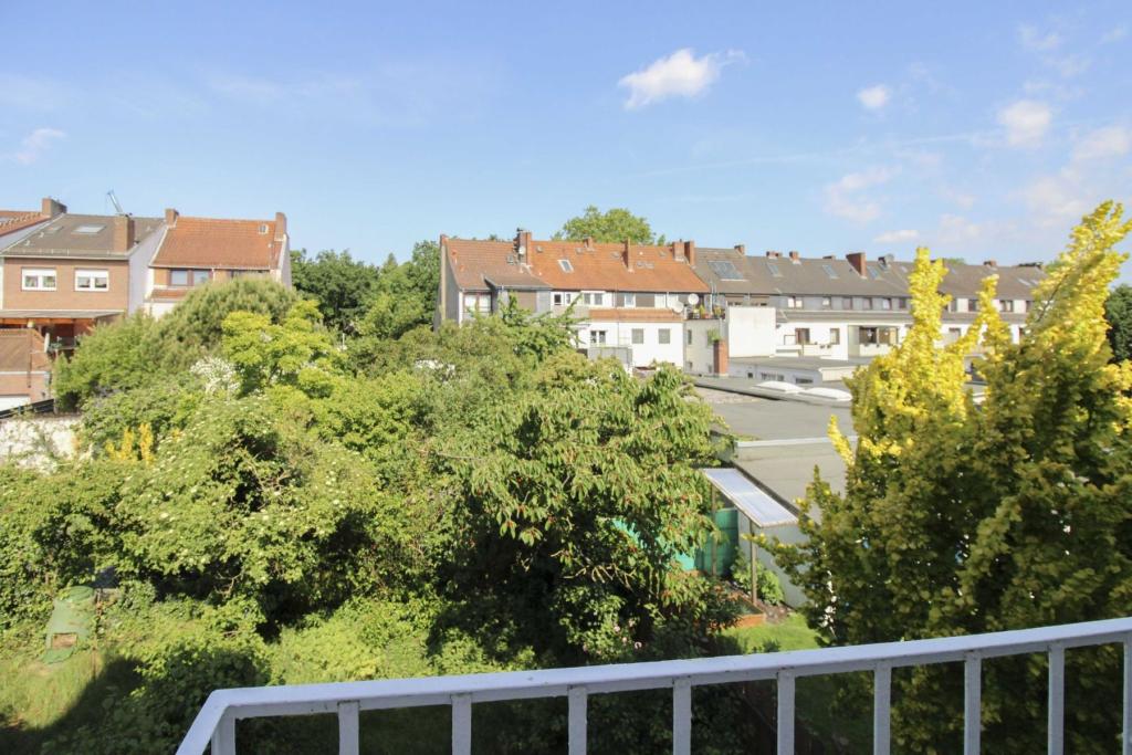 Blick vom Balkon