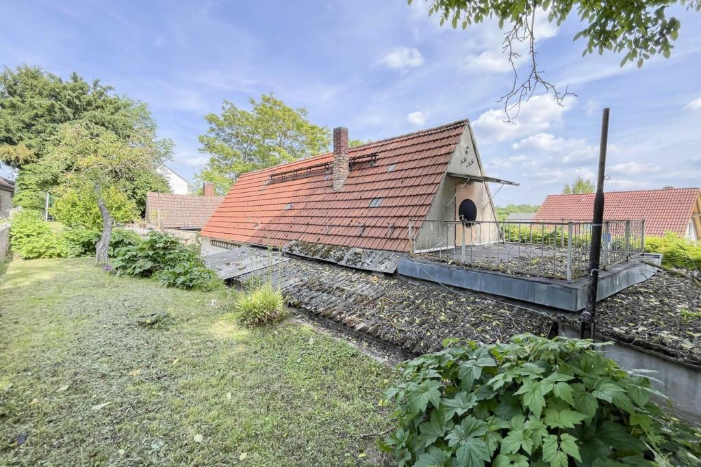 Blick auf Dachterrasse