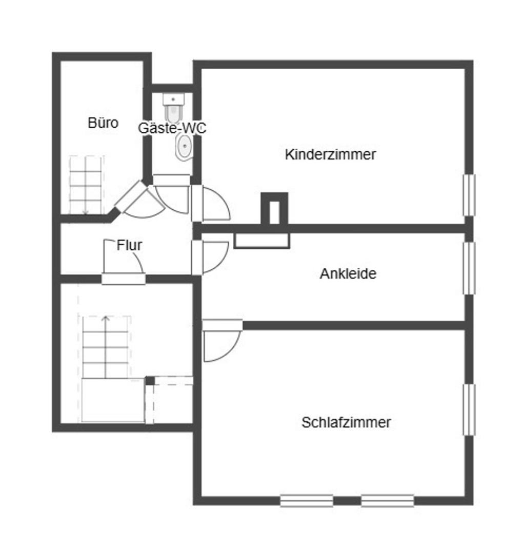 Grundriss Skizze OG