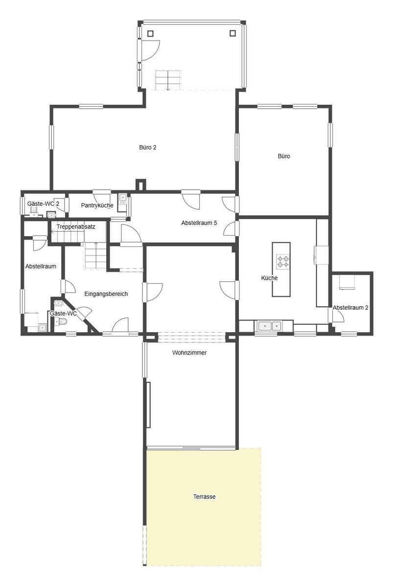 Grundriss Skizze EG