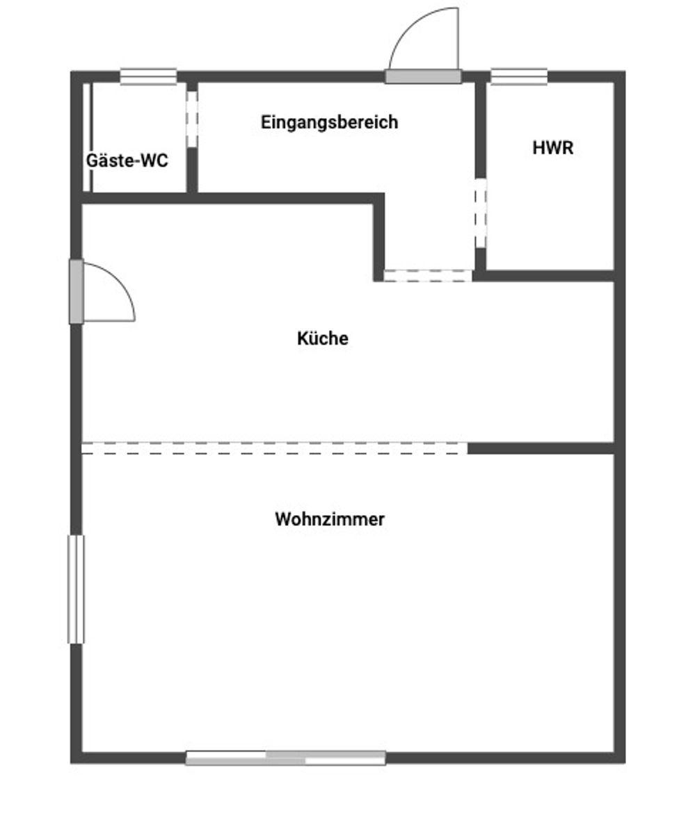 Grundriss Skizze EG