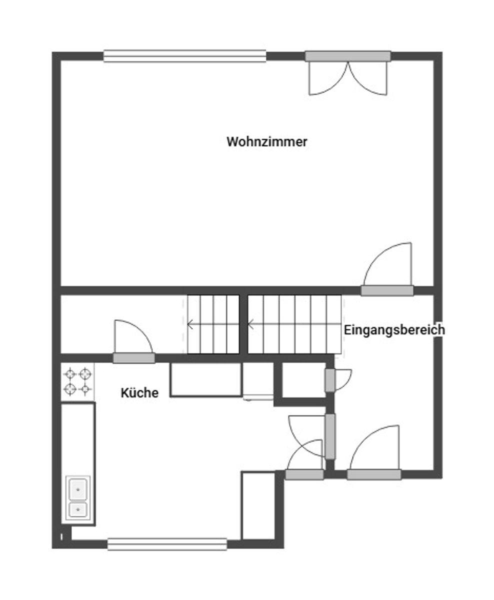 Grundriss Skizze EG