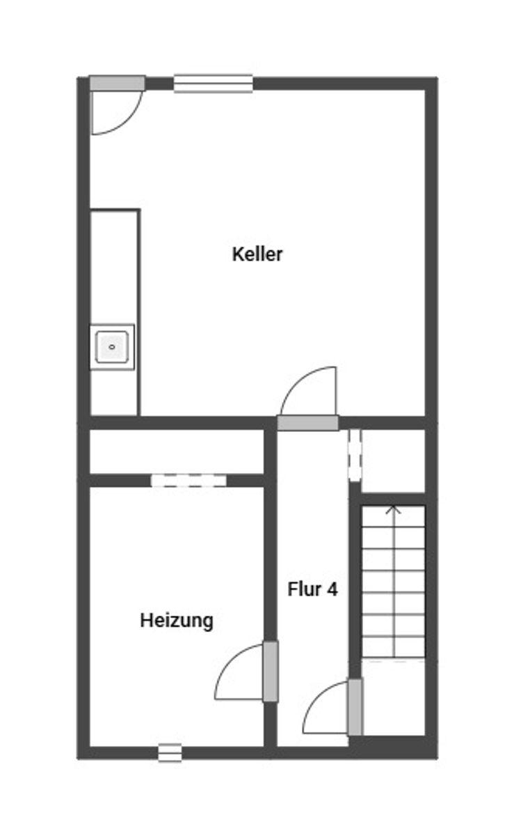 Grundriss Skizze UG