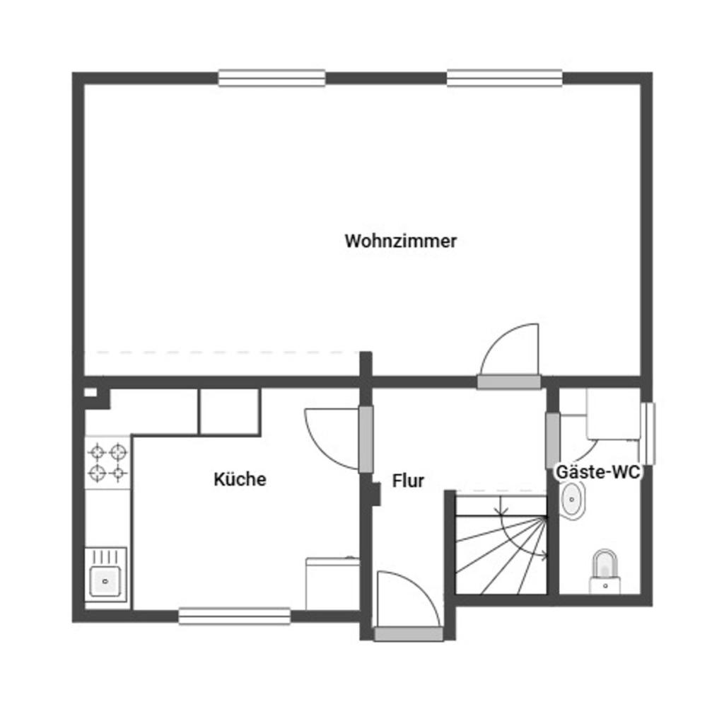 Grundriss Skizze EG