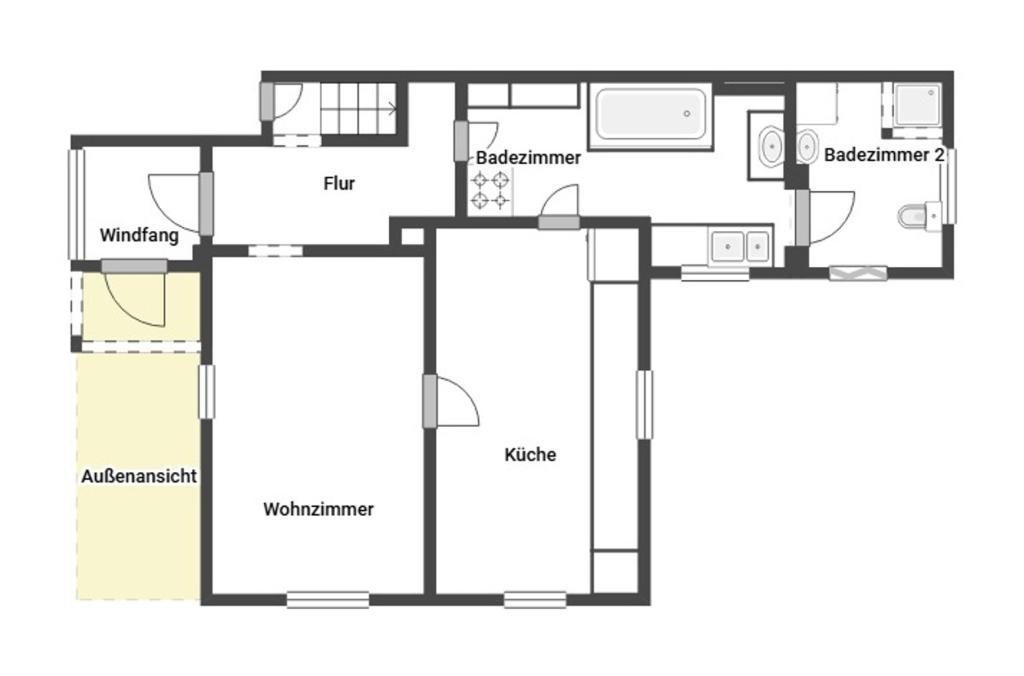 Grundriss Skizze EG
