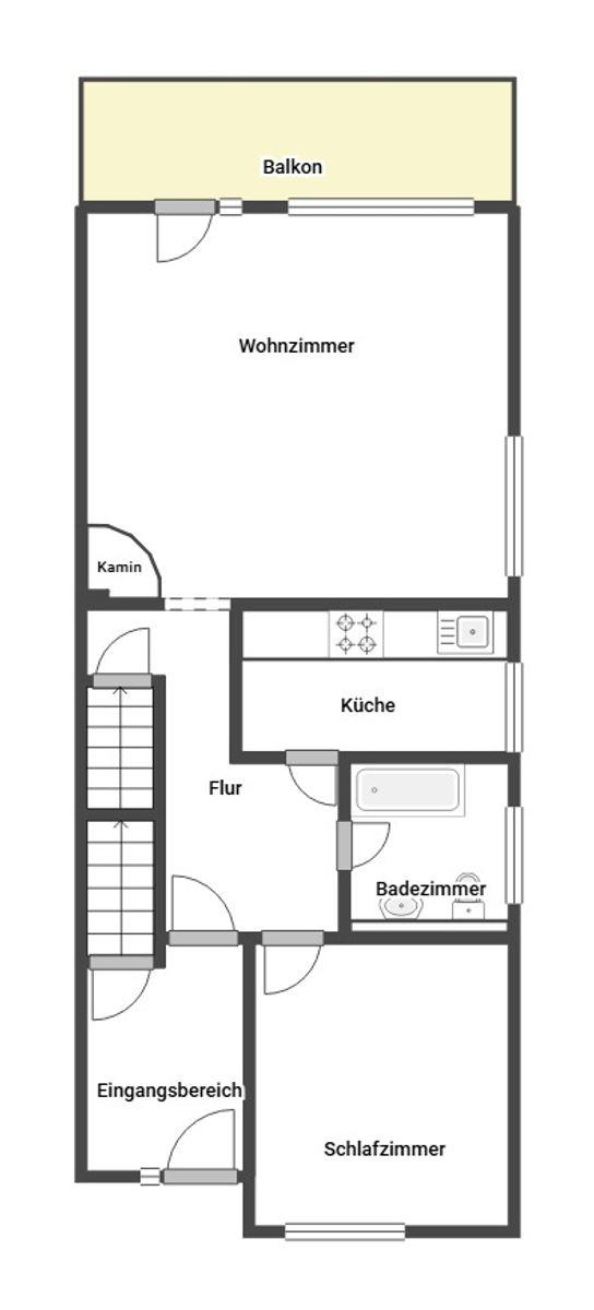 Grundriss Skizze EG