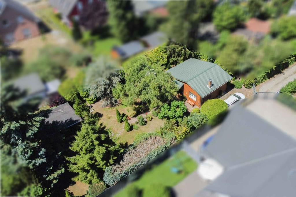Luftbild Haus und Grundstück