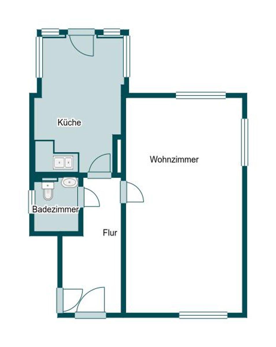 Grundriss Skizze EG