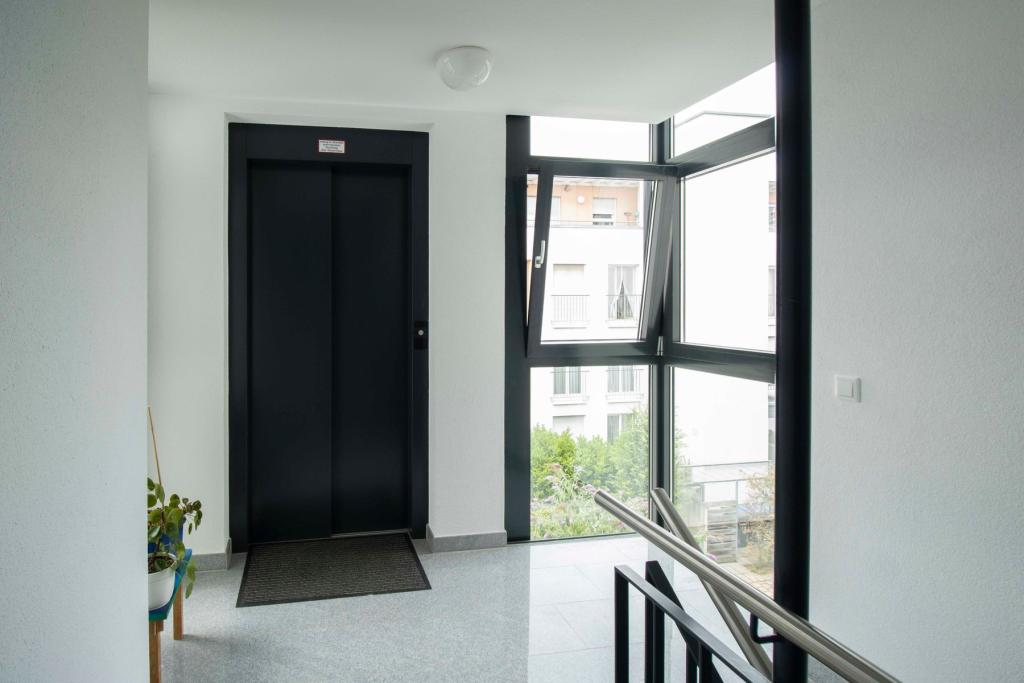 Treppenhaus Aufzug
